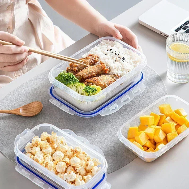 Vacuum Food Storage Box Transparent Storage Container Fridge