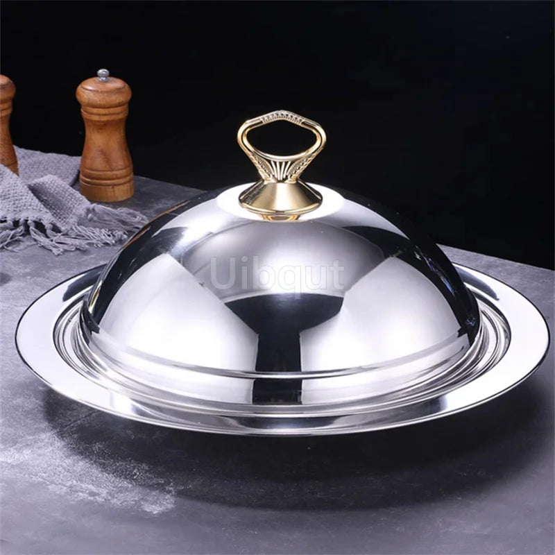 Big Dinner Dessert Plate Lid Salad Plate Dinnerware