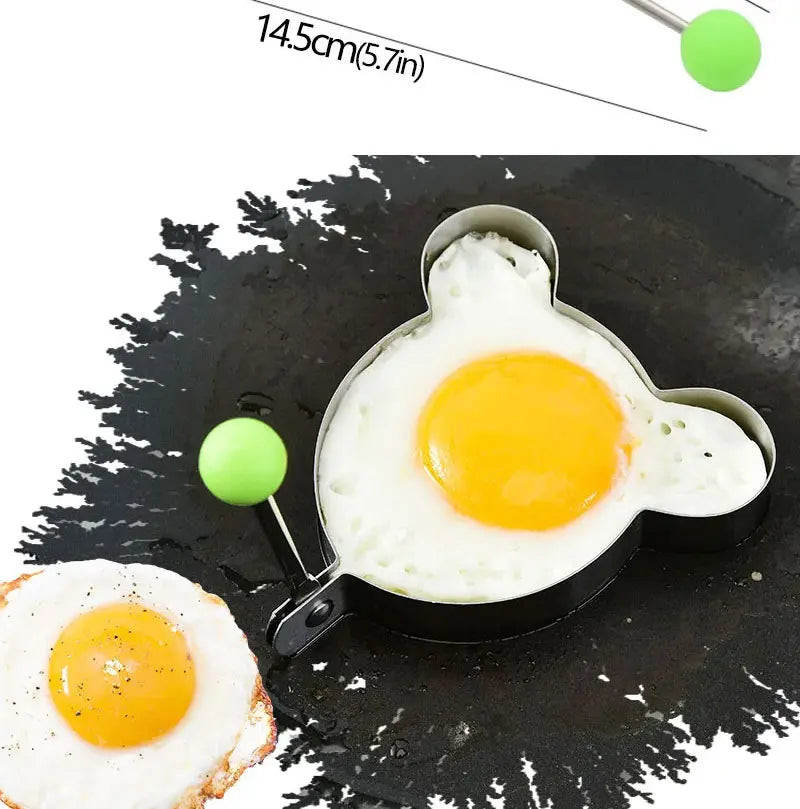 Stainless Steel Fried Egg Shaper Mould Maker Breakfast