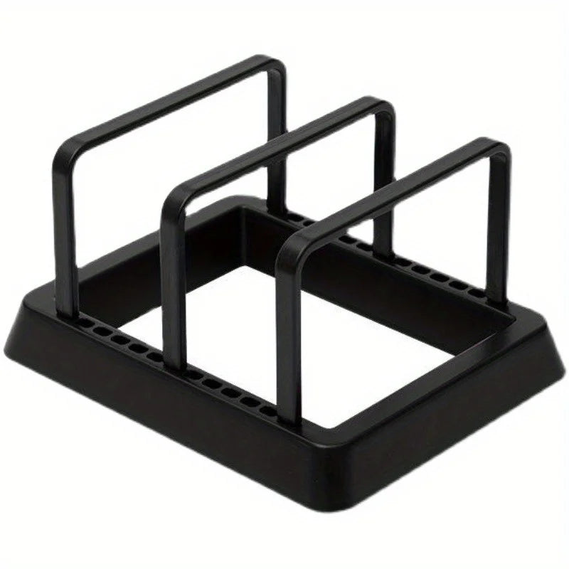 3-In-1 Organizer Rack Space-Saving Drying Storage Tray Pots