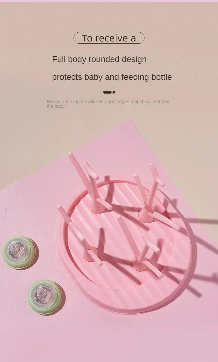 Baby Bottle Holder Cleaning Dryer Drainer Removable Baby