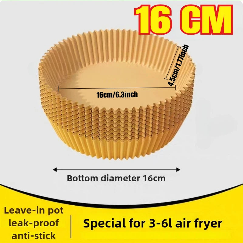 Disposable Air Fryer Paper Square Airfryer Baking Paper