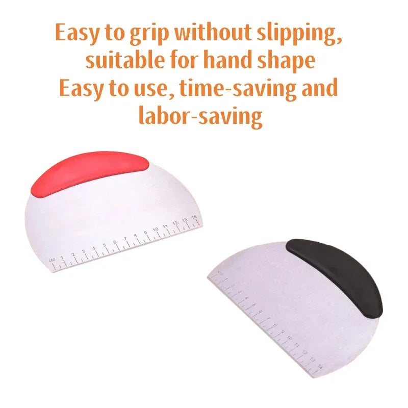 Stainless Steel Pastry Cutter Dough Scraper Pizza Chopper