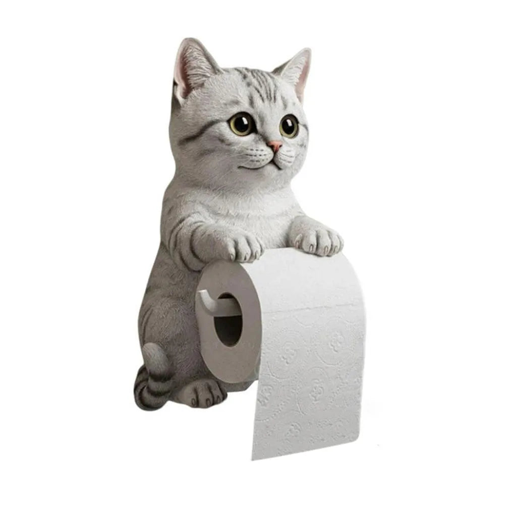 Cat Toilet Paper Holder Cat Toilet Roll Holder