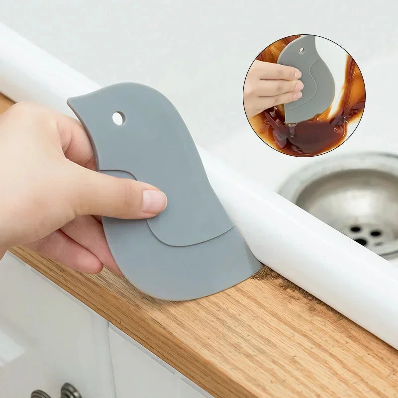 Soft Scraper Dirt Grease Cleaning Silicone Scraper To