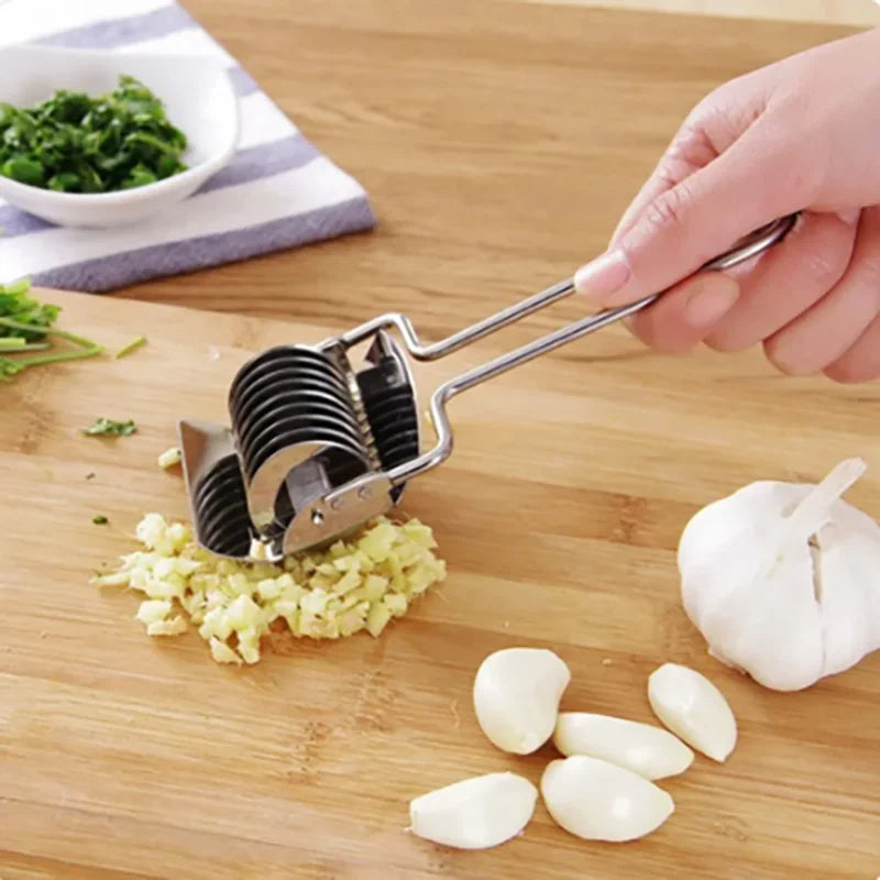 Stainless Steel Noodle Lattice Roller Dough Cutter Pasta