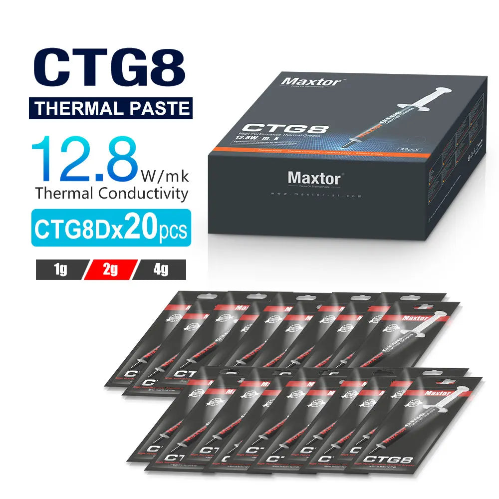 Maxtor Ctg8 12 8w/Mk Thermal Paste High Performance