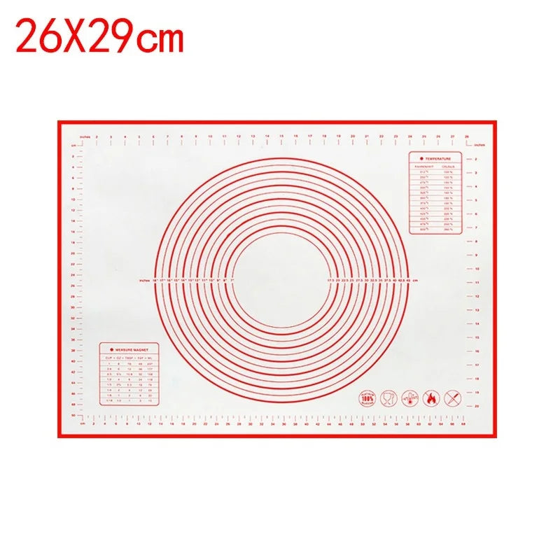 Silicone Pastry Mat Extra Thick Non Stick Baking
