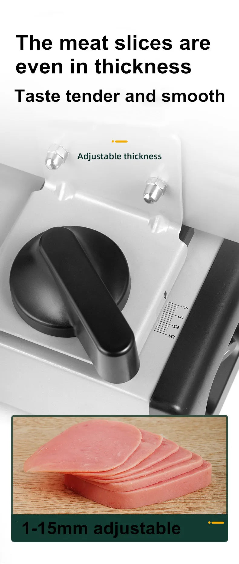 Electric Food Slicer Meat Food Desktop Meat Slicer