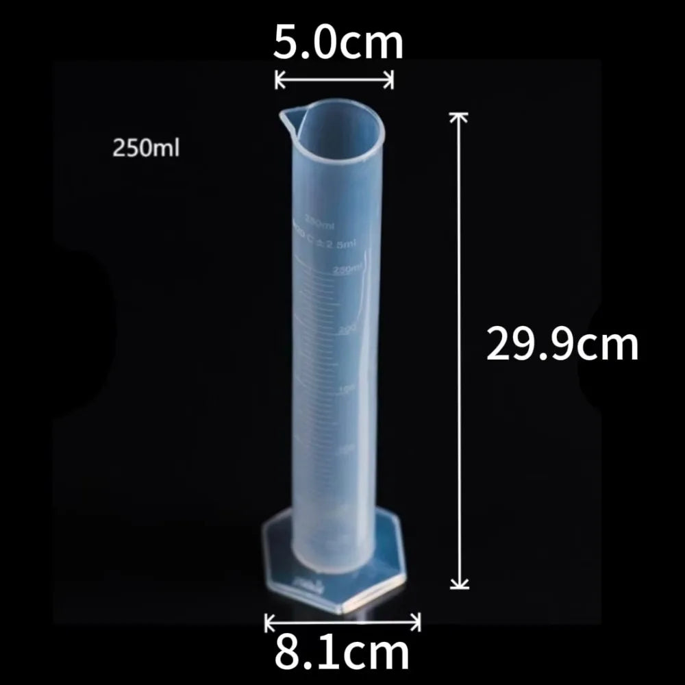 Transparents Graduated Cylinder Professional Sturdy Measuring