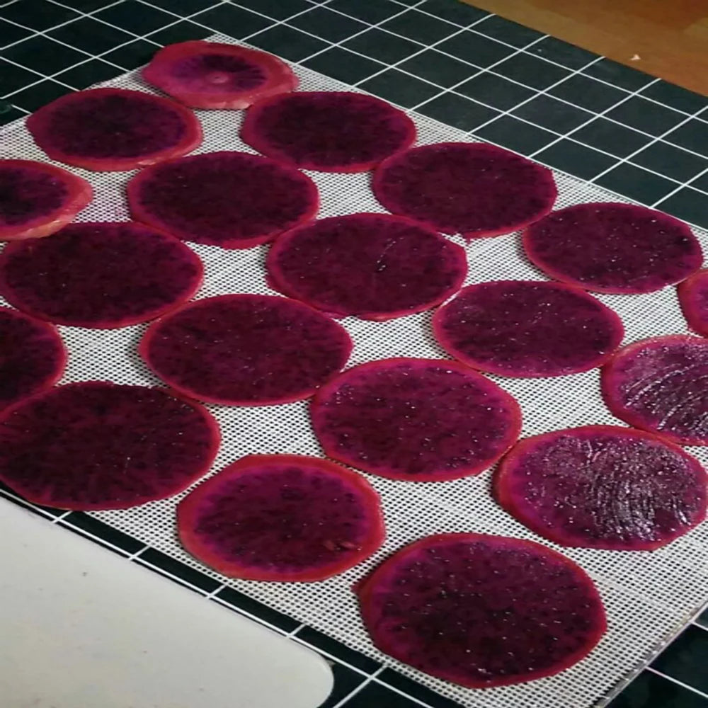 10pcs 40x40cm Non-Stick Silicone Baking Mat Food Fruit