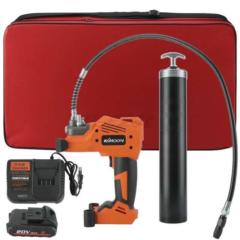 High-Voltage Charging Lithium-Ion Electric Grease Gun