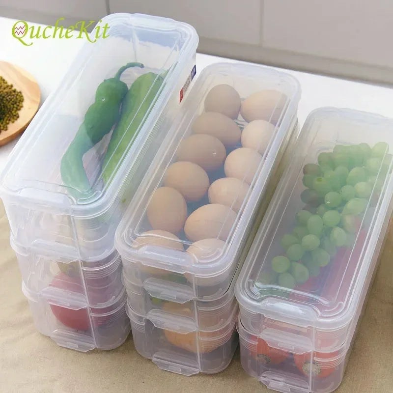 Fridge Freezer Space Organizer Refrigerator Storage Rack Shelf