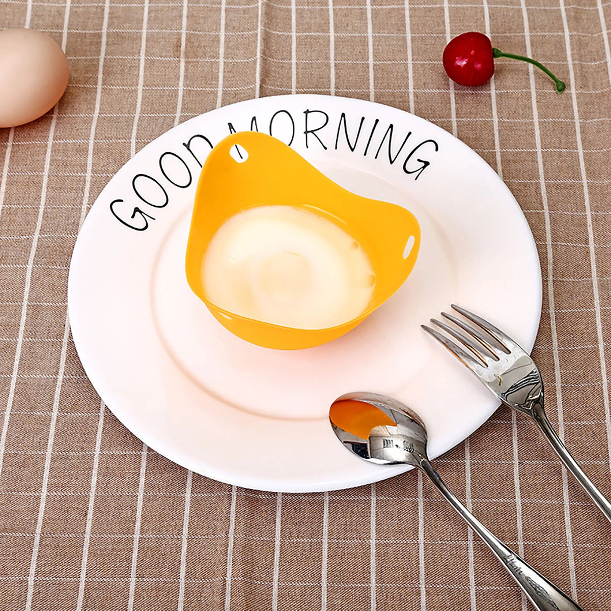 4pcs Silicone Egg Poachers Cups Egg Boiler Mold