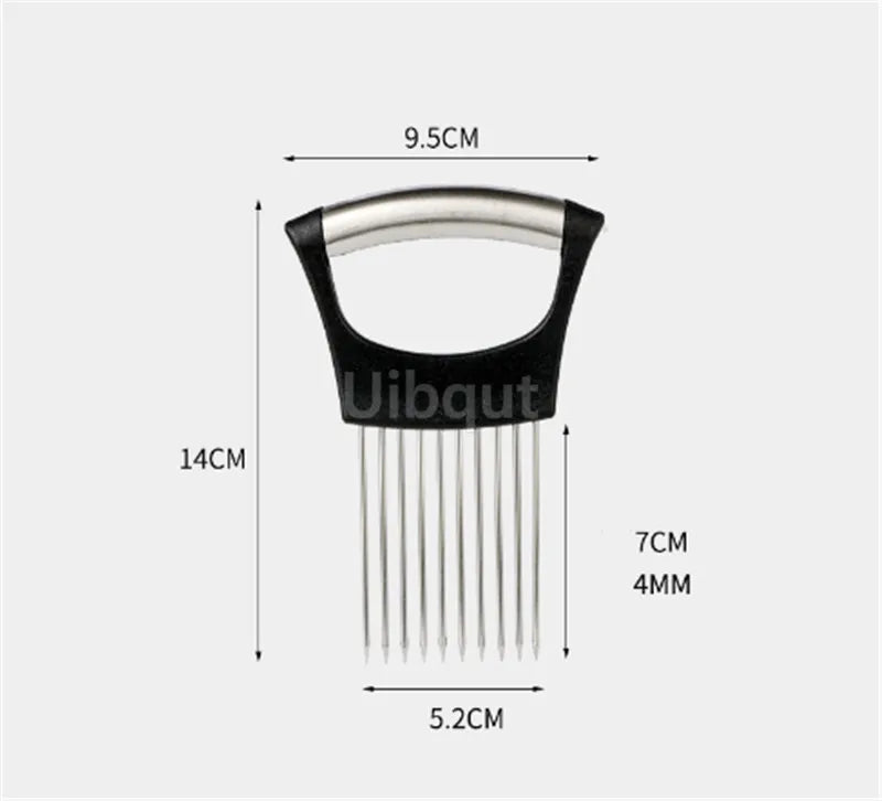 Stainless Steel Meat Needles Pounders Wooden Handle Profession