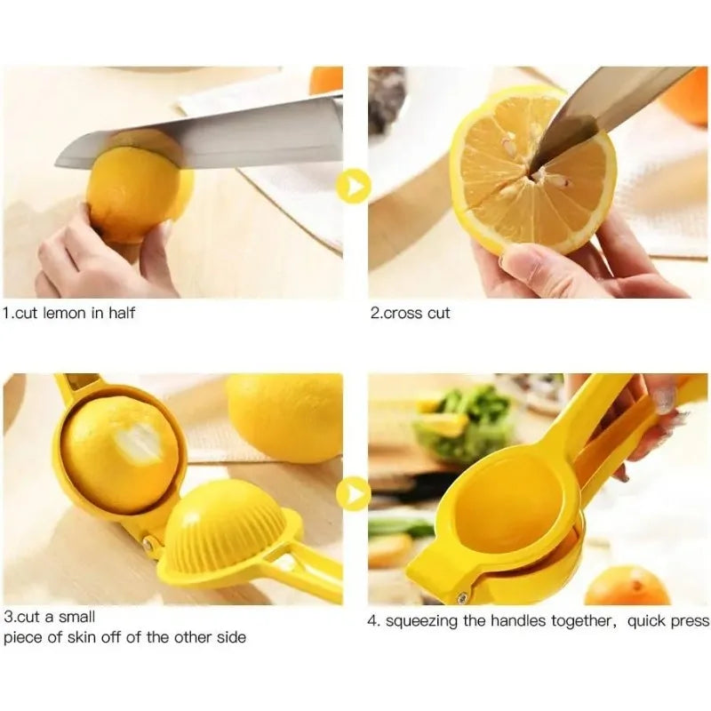 Lemon Clip Creative Colorful Lemon Juicer Not Easy