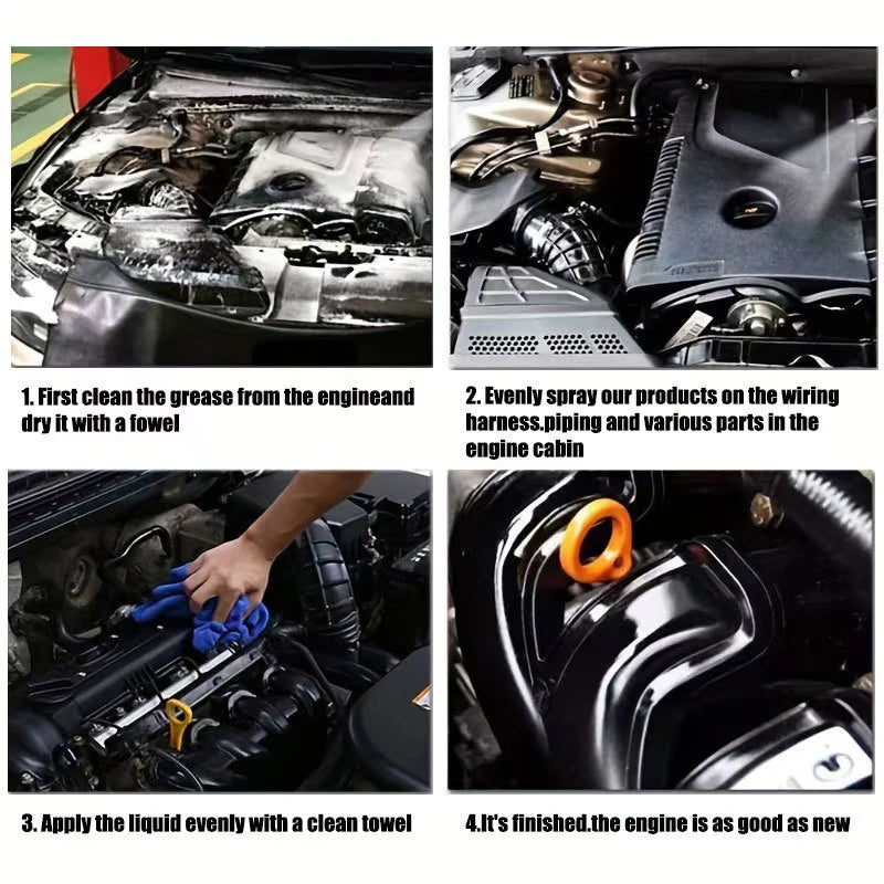 Engine Bay Cleaner Spray Car Engine Maintenance Oil