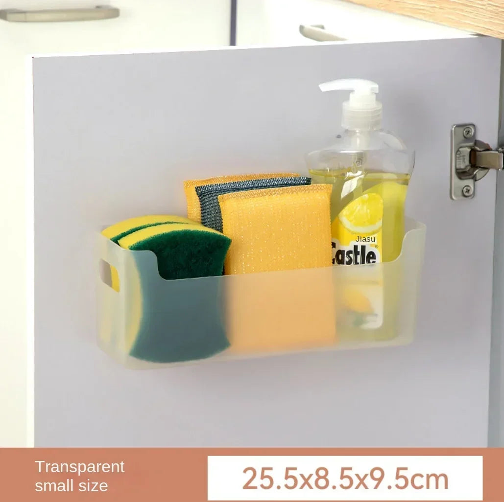 Non Perforated Cling Film Rack Inside Cabinet Wall