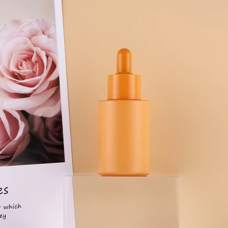 10/20/30/50pcs Glass Dropper Bottle Candy Color 30ml Essential