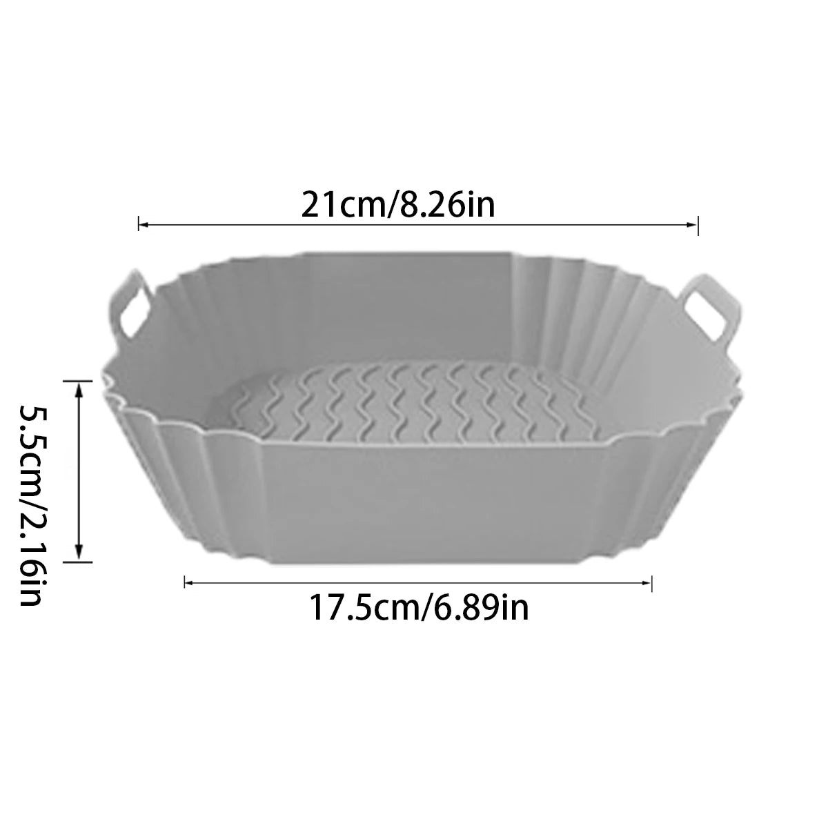 Air Fryer Silicone Liners Pot Airfryer Basket Cooking