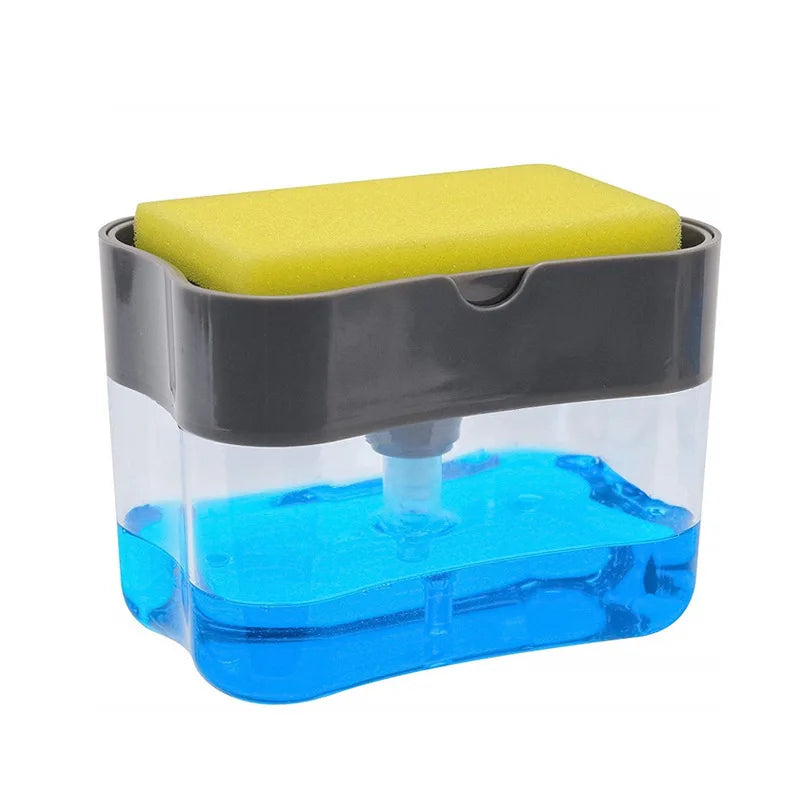 Washing Detergent Press Cleaning Pot Brush Style Automatic