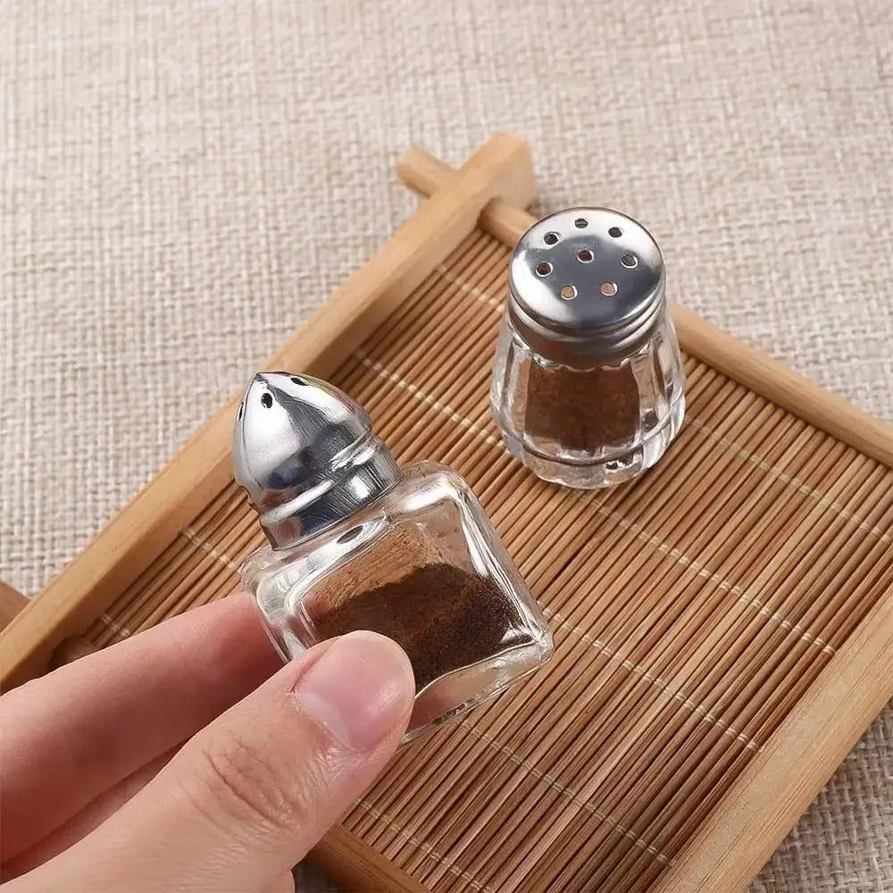 10/15ml Mini Seasoning Bottle Transparent Glass Spice Jars