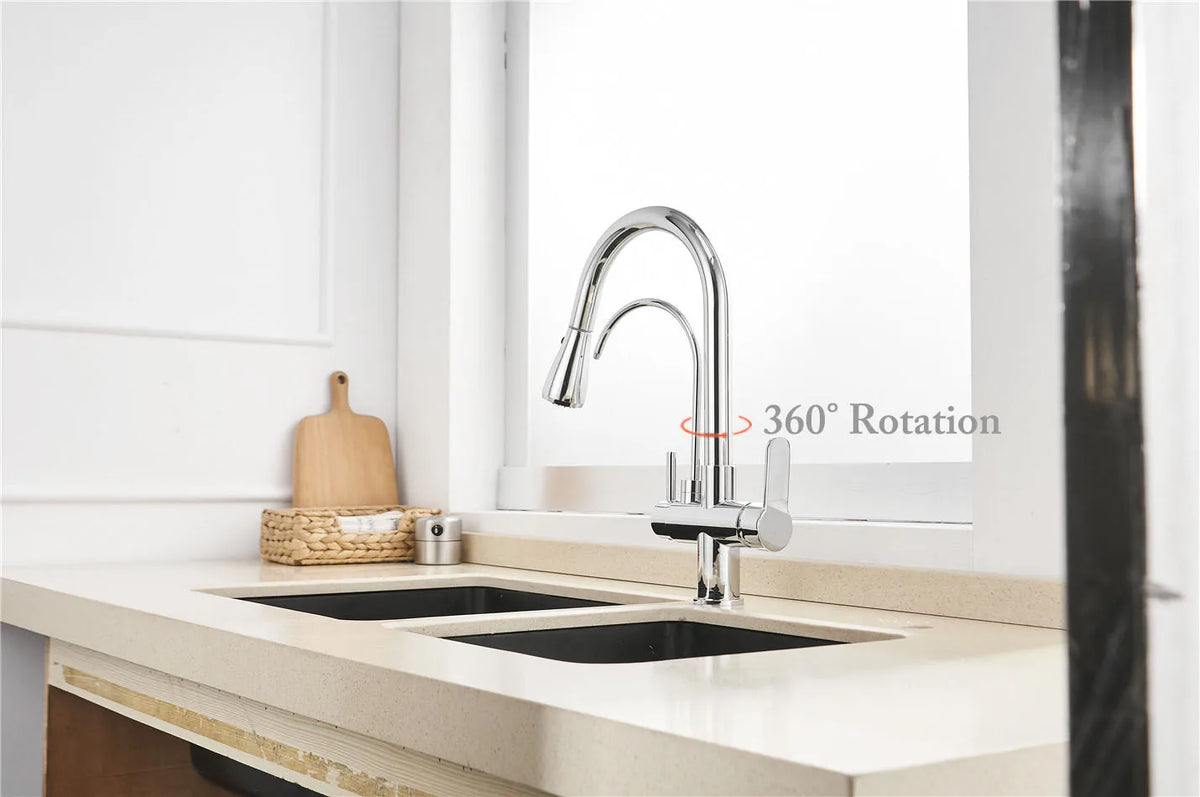 Ways Touch On Filter Faucets Of Pull Down