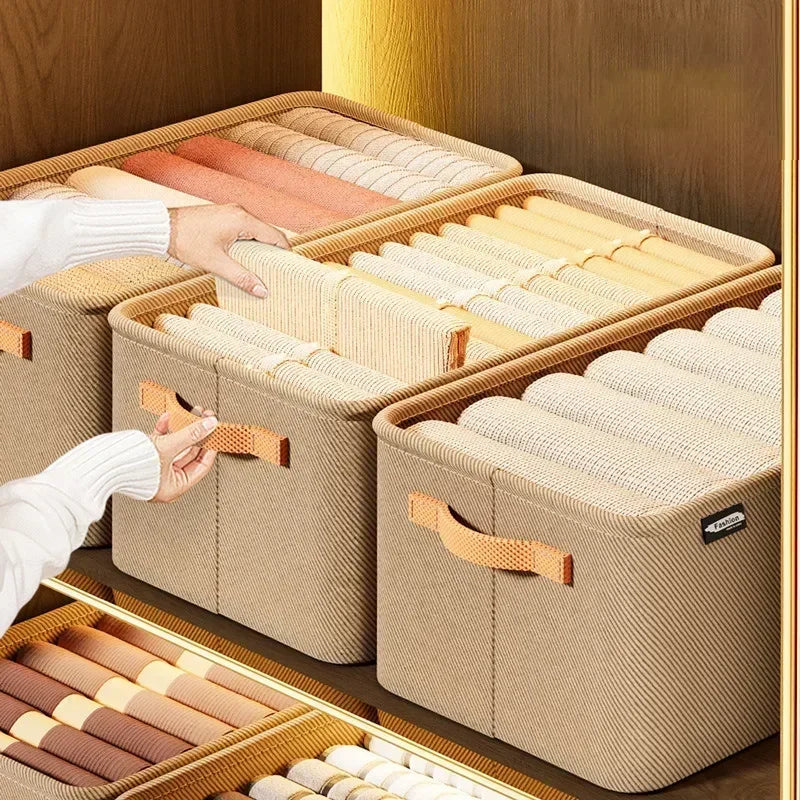 Wardrobe Organizer Box Storage In Closet Underwear Drawers