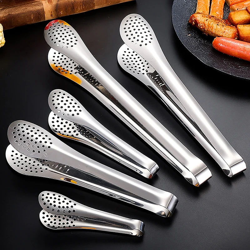 Tongs Utensils Bbq Food Clip Chief Tongs Stainless