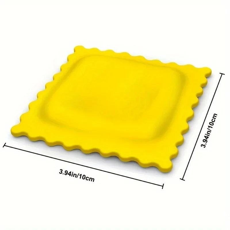1pc Cartoon Biscuit-Shaped Soup Spoon Rest - Heat