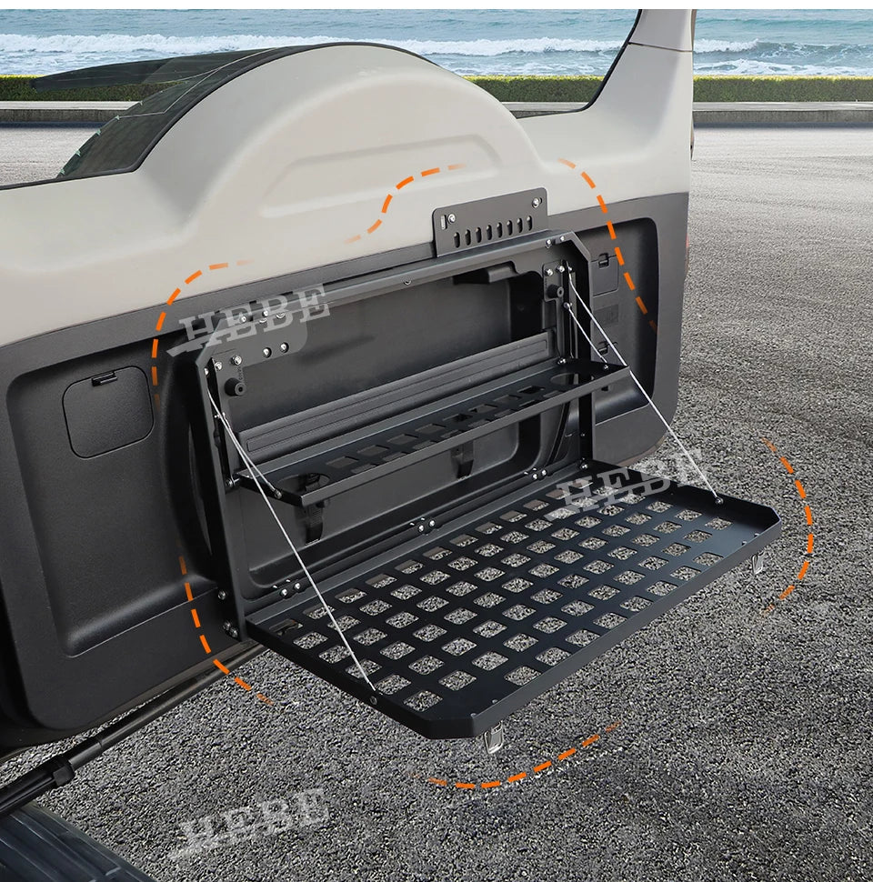 Hebe Car Double Layer Tailgate Shelf Trunk Storage
