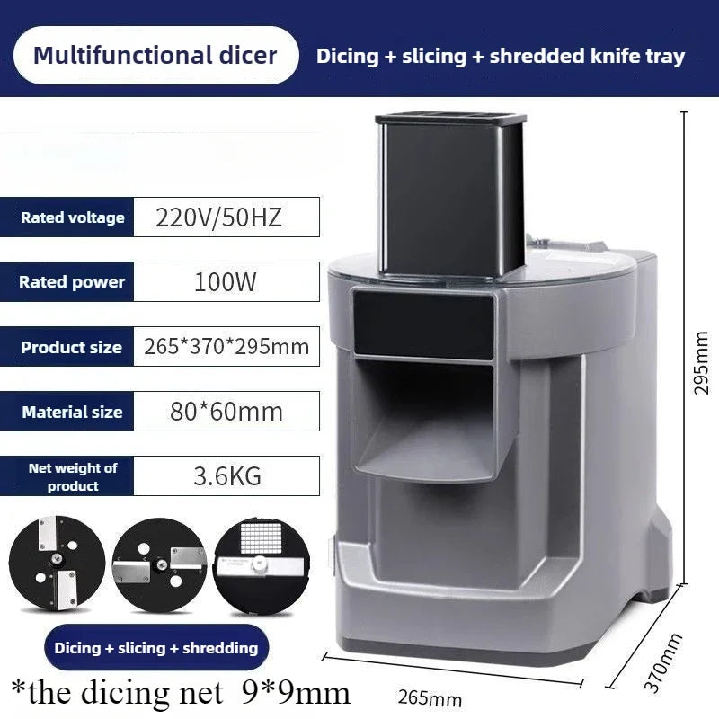 110v 220v In Commercial Food Processor Vegetable Slicer