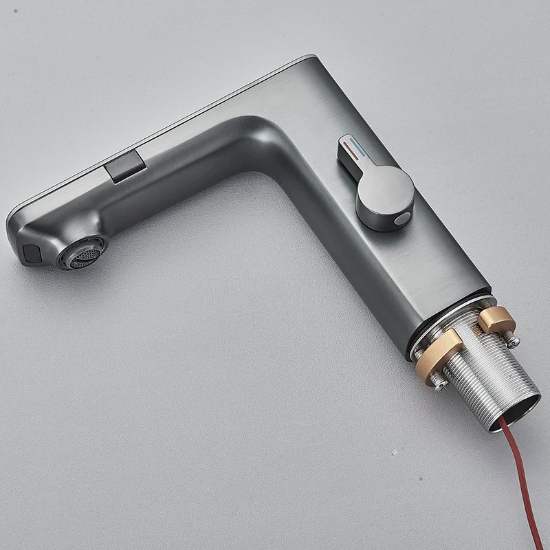 Smart Sensor Led Faucet Bathroom Basin Infrared Faucet