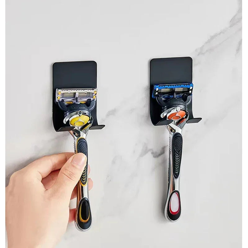 1pc Stainless Steel Razor Hook Wall Adhesive Shaving