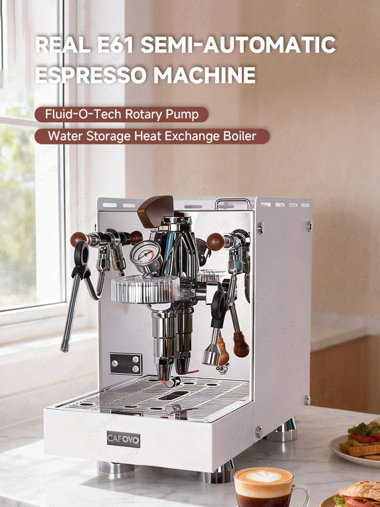 Cafovo E124 9bar Commercial Espresso Machine Real E61