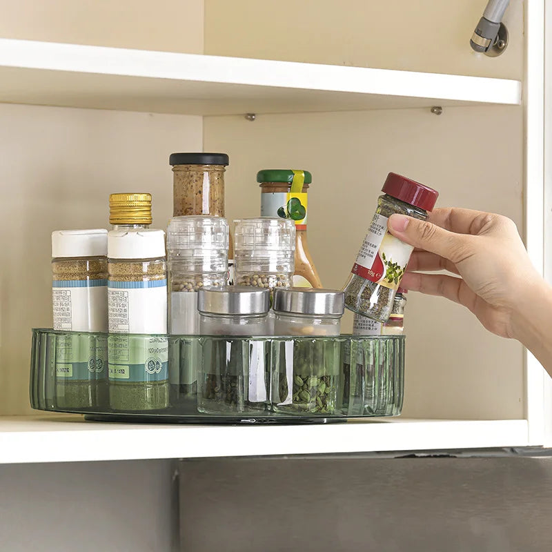 360 Rotating Tray Lazy Susan Fridge Organizer Turntable