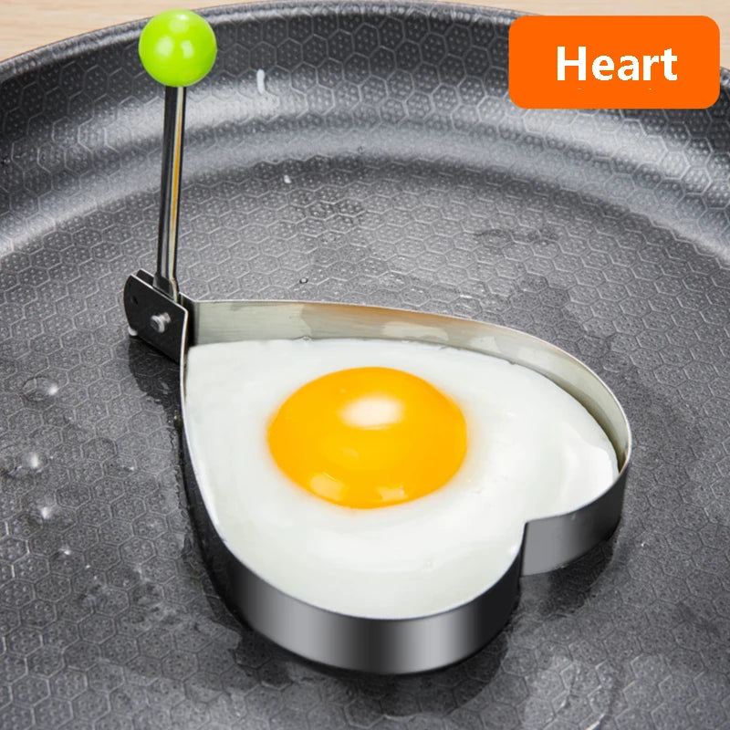 Style Stainless Steel Fried Egg Pancake Shaper Rings