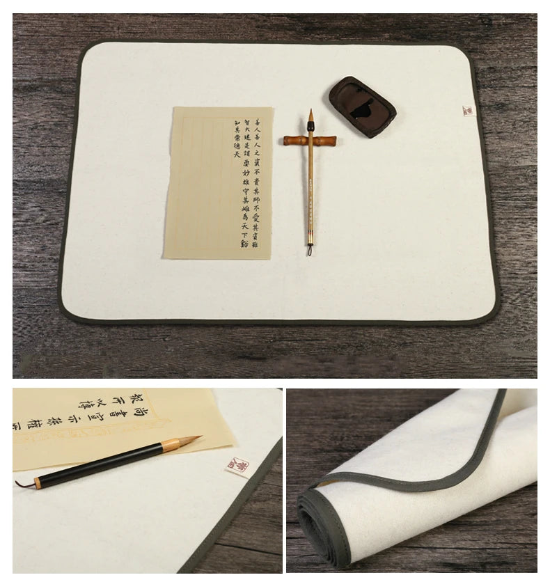 Washable Calligraphy Painting Wool Felt Pad Woolen Fiber