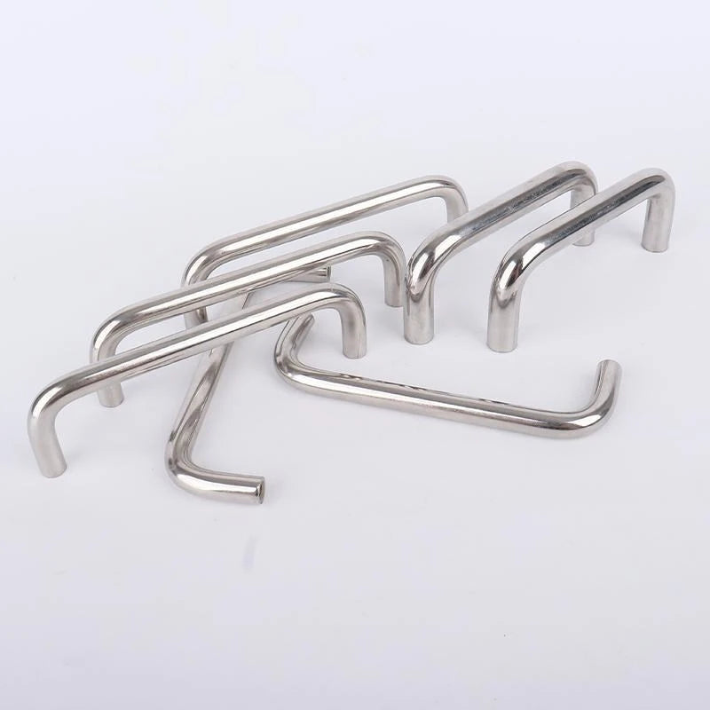 M4m5m6m8 Door Silver Cabinet Storage Handle Pull Solid