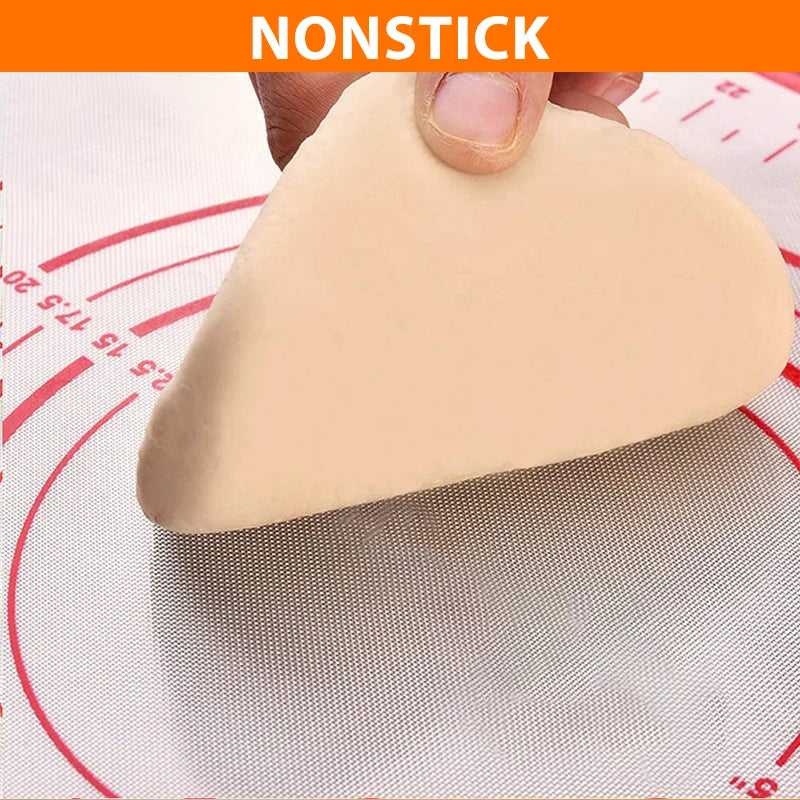 Lager Silicone Pastry Mat Rolling Dough Measurement Thick