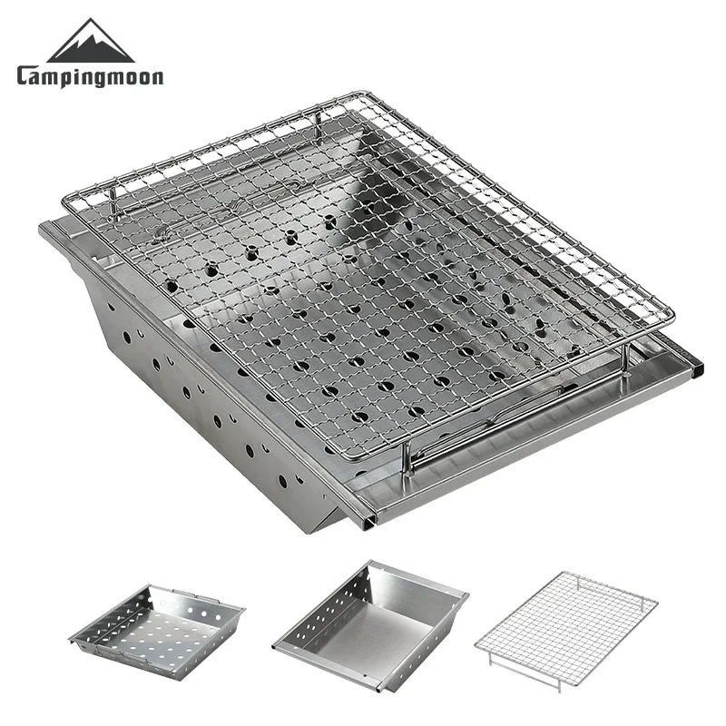 Campingmoon Ug-1 Igt Carbon Grill Camping Table Expansion