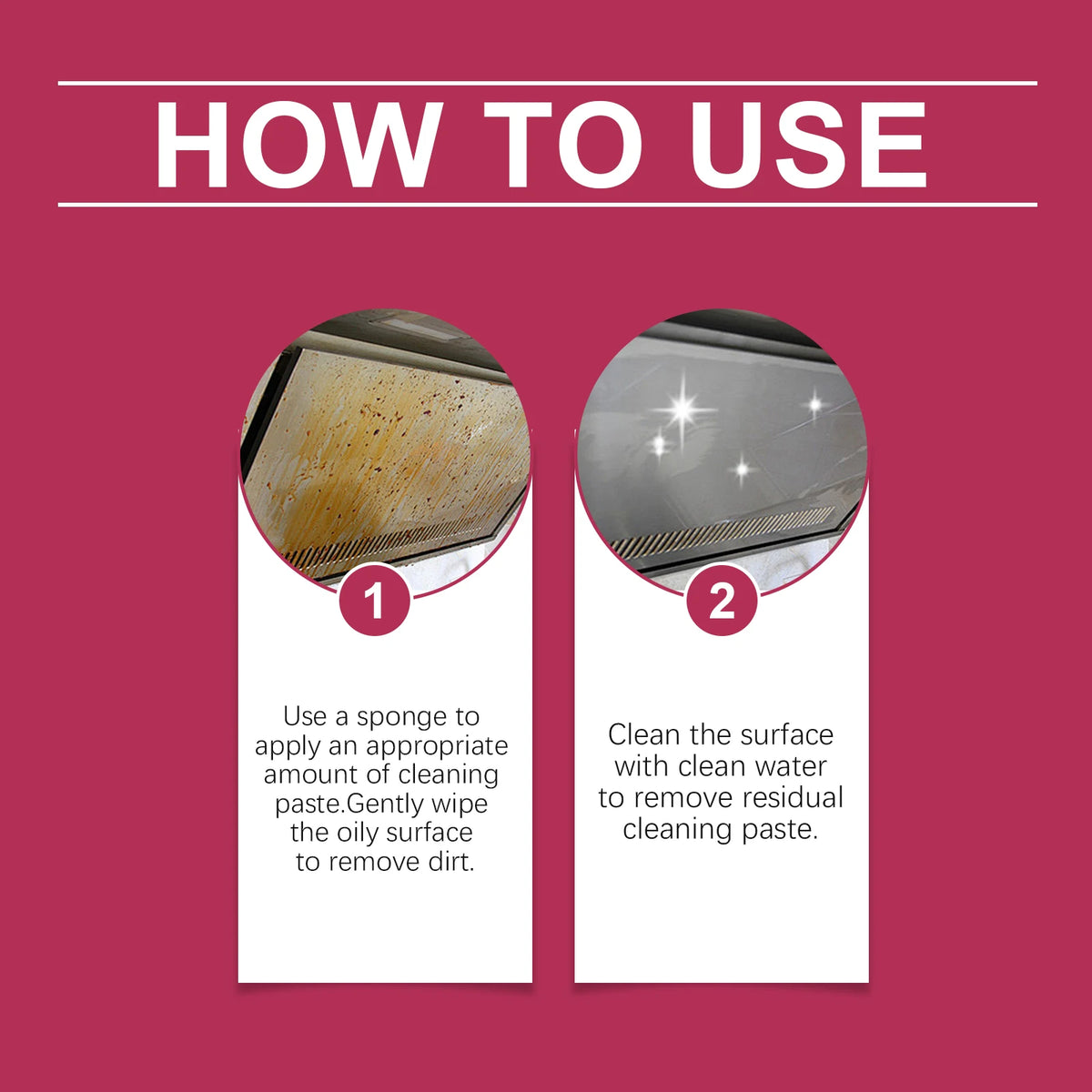 Heavy Duty Cleaner Paste Degreaser Grease Stain Remover