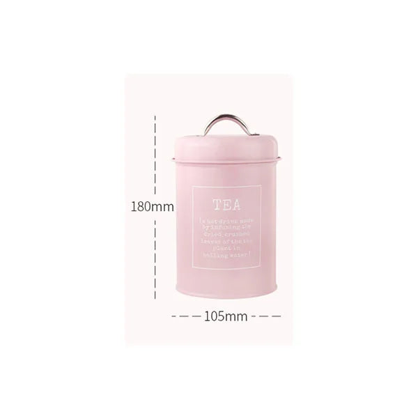 Canisters Coffee Tea Sugar Flour Metal Tin Jars
