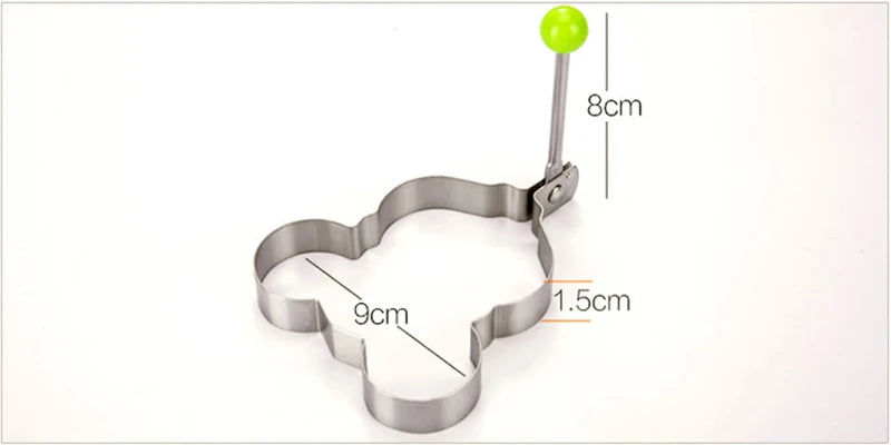 Style Stainless Steel Fried Egg Pancake Shaper Rings