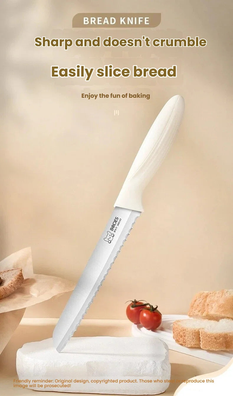 Bread Knife Serrated Edge Sandwich Toast Slicing Knife