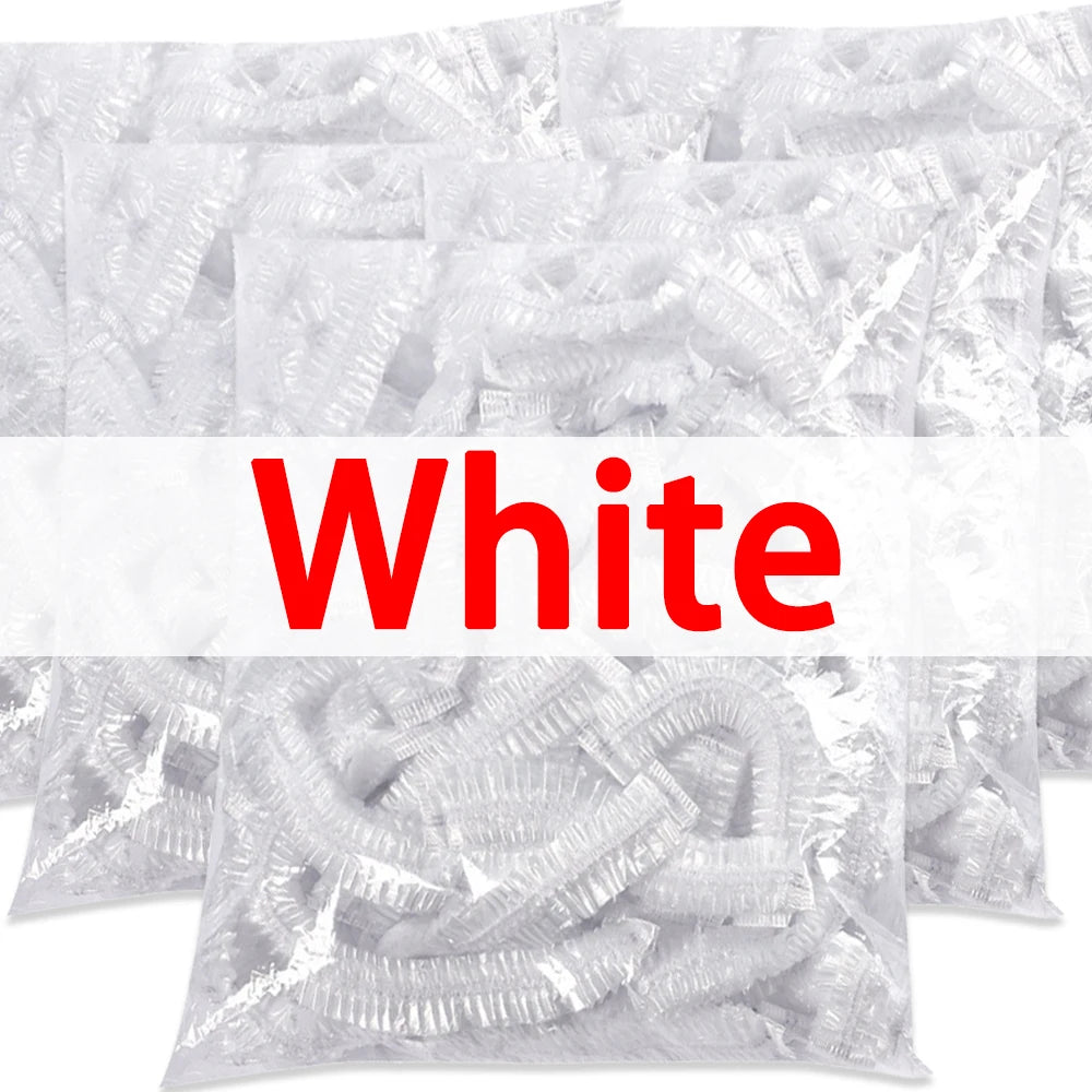 500/50pcs Disposable Food Cover Fruit Food Cover Elastic