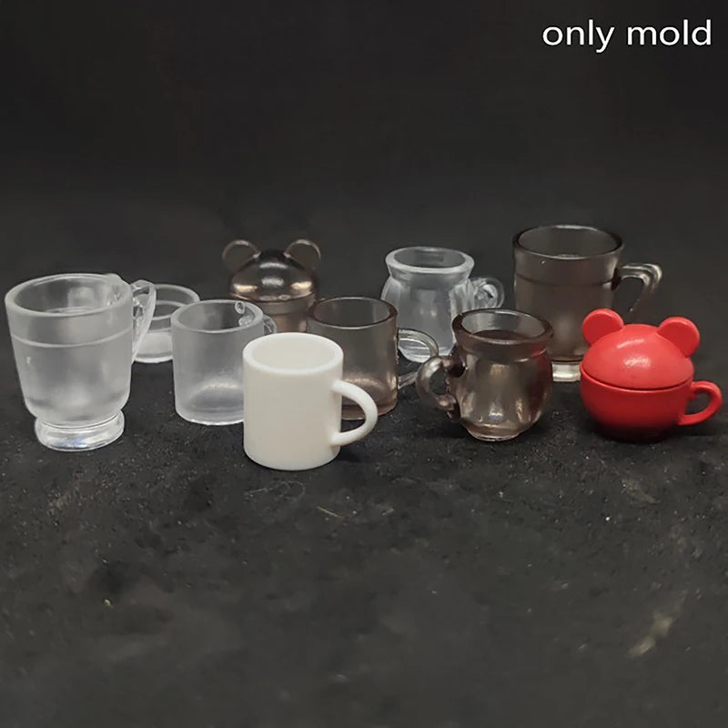Dollhouse Baking Tray/Storage Tank/Mug Silicone Mold Dollhouse