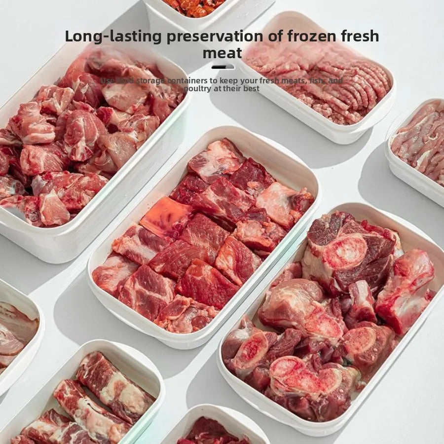 Food - Grade Meat Freezer Containers Weekly Meal