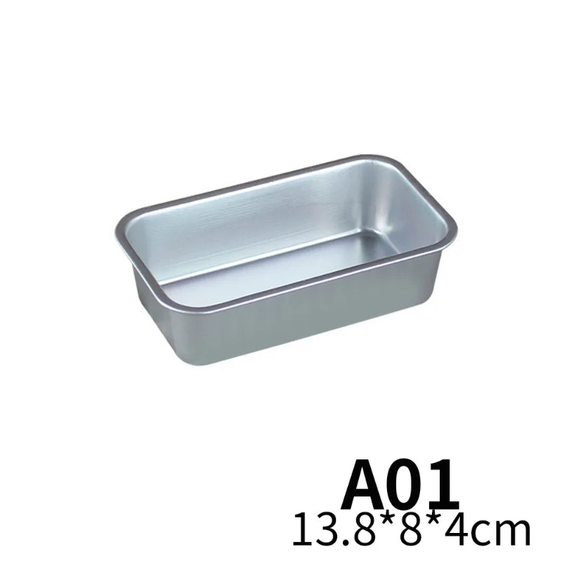 Size Aluminium Loaf Pan Rectangle Baking Cake Mold