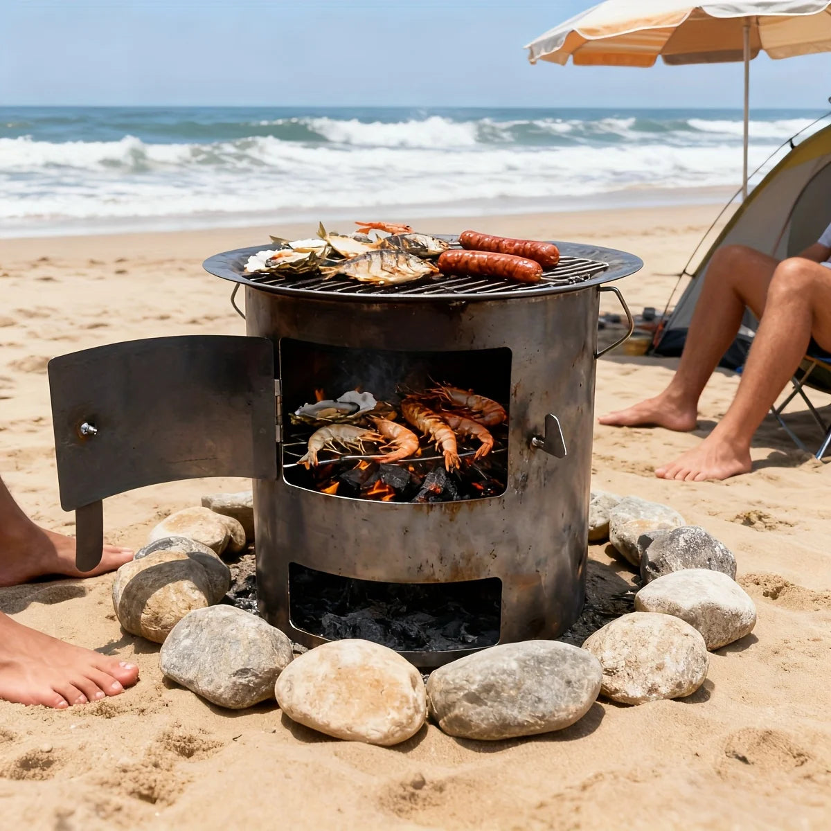 Outdoor Fire Pit Stove Items & Heating Bbq